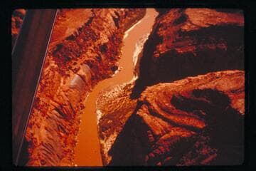 Mouth of Desha [?] Canyon, Syncline Rapid