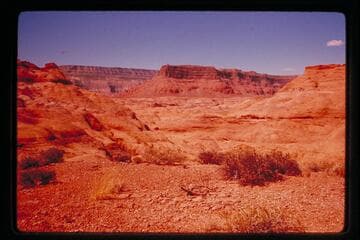 Sixty Mile Point from route out of Anasazi Canyon