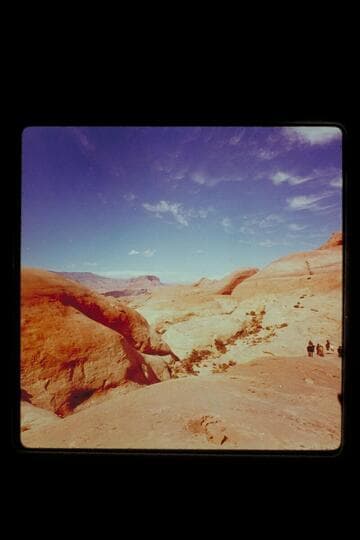 Trail into basin north of Butte 5014