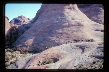 Down Slick Rock into basin east of Moepitz Airfield