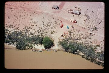 Lees Ferry, trucks, gear, Disney boats; Marston-Disney cruise