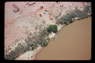 Trucks, gear, boats; Marston-Disney Cruise; Lees Ferry