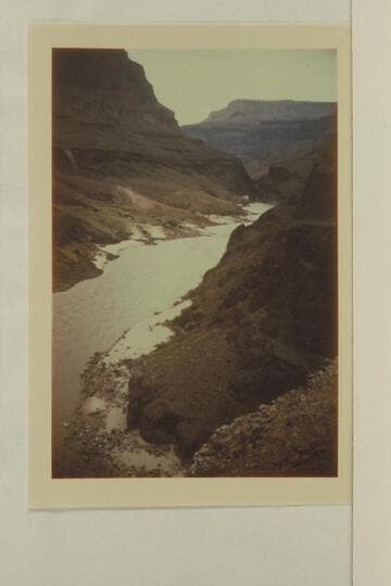 Colorado River downstream from mouth of Tapeats Creek