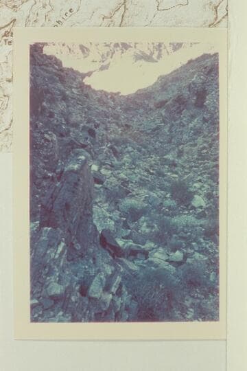 Route to the River from Tuna Platform near the Parachutists Camp