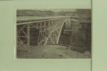 Highway bridge at Marble Canyon