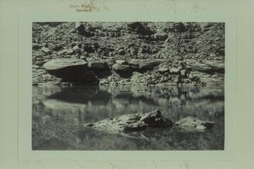 Drift stalled in river at mouth of Salt Water Wash which circled there for over an hour [on] 1964, Sep. 03