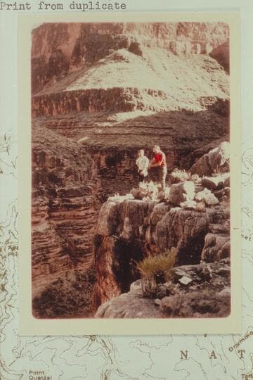 Chuck and Jorgen on west side of Royal Arch Creek