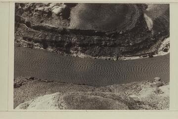 Mile 0.5 to 0.1, San Juan River.  Approximate gauge:  12,000 cfs