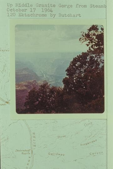 Up Middle Granite Gorge from Steamboat Mountain