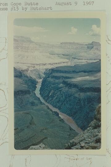 Downstream from Cope Butte