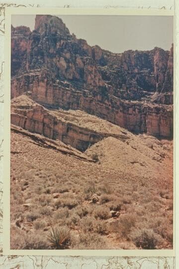 Probable route used by Stanton, Hislop, and Kane in the climb to the Ra-Osiris Saddle 1890, Feb. 10