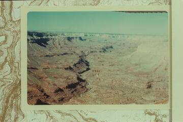 Up National Canyon from near its mouth