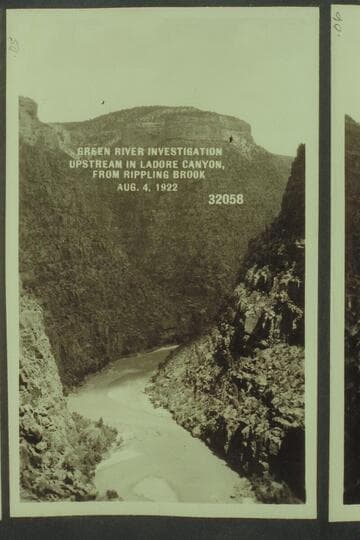 Green River Investigation:  Upstream in Ladore Canyon, frpm Rippling Brook