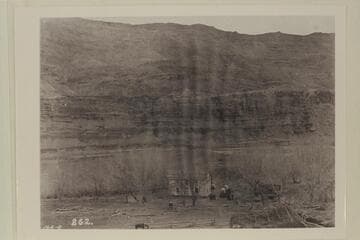 The Johnson ranch at Lees Ferry, Arizona