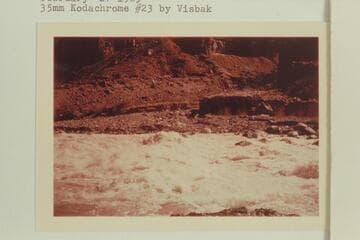 Across head of Vulcan Rapid to mouth of Prospect Canyon