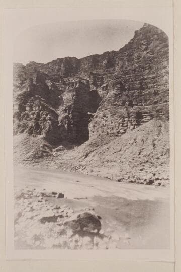 "Views on the Colorado River", Cataract Canon Series.  Broken Wall