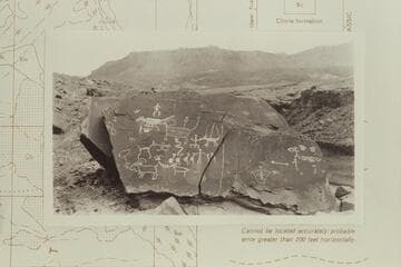 Glyphs near Camp Ibex