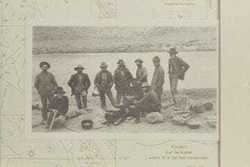 The crew at Camp Ibex