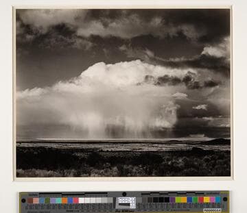 Rain over Modoc Lava Beds