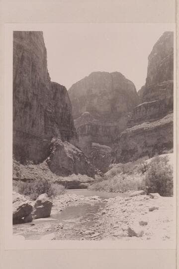 Lagoon at mouth of Kanab Creek