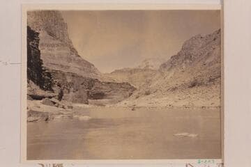 View at Kanab Creek where the 1934 party arrived at 11:50 AM.  Probably upriver from the mouth of the Creek