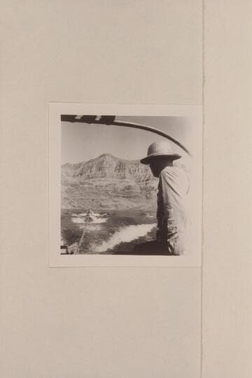 Nevills boats under tow on Lake Mead