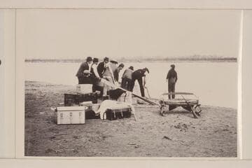 Launching "The Edith" at Needles