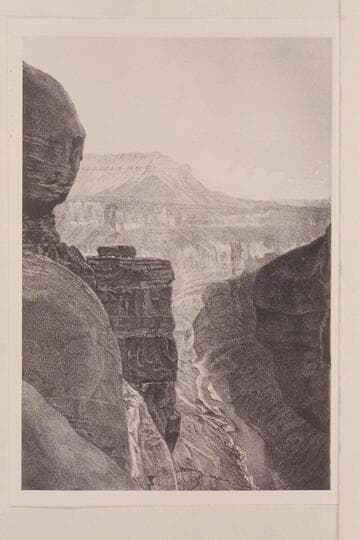 Grand Canon of the Colorado--Mouth of Kanab Wash, Looking East