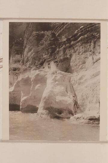 Lagoon at mouth of Supai Creek