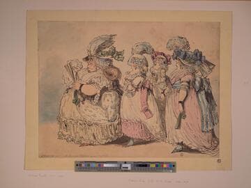 Hen and Chickens Going to Market