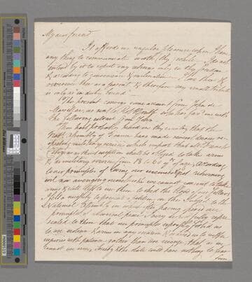 Shackleton, Abraham. Letter to Elizabeth (Pim) Pike