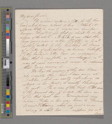 Shackleton, Abraham. Letter to Elizabeth (Pim) Pike