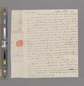 Shackleton, Elizabeth (Carleton). Letter to Elizabeth (Pim) Pike