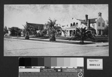 View of The Bivouac and neighboring houses