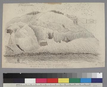 Volcanic Bluffs...portion of the Black Rock promontory