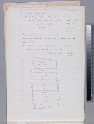 Celis Vineyard Tract - sketch maps