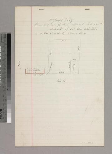 Dr. Joseph Kurtz. Lot on West side of Main Street