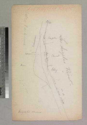 Los Angeles River - sketch