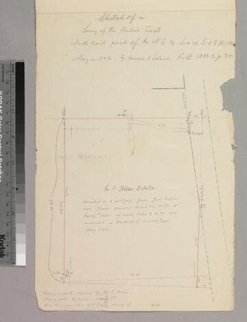 Sketch of a Survey of the Rubio Tract