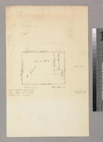 Klein, W. - sketch map