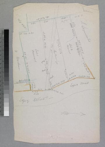 Oxarrart, Gaston : sketch parcel maps