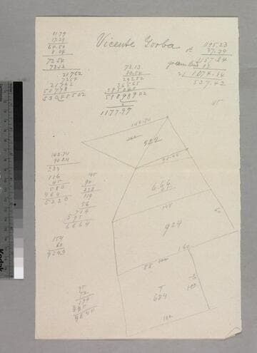 Rancho La Sierra (Yorba) S43 : parcel sketch maps