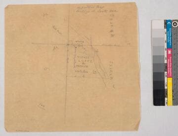 Rancho Santiago de Santa Ana : S52 (partition of 1868) - parcel of Nieves Lopez de Peralta