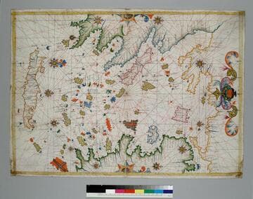 Portolan atlas, Spanish : [cartographic material] : [manuscript]