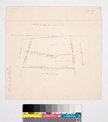 Los Angeles : Survey for G. Laché, lot at Alameda and Aliso Street