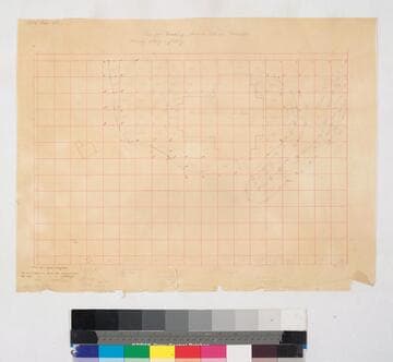 Plan for Grading Normal School Grounds showing cutting and filling
