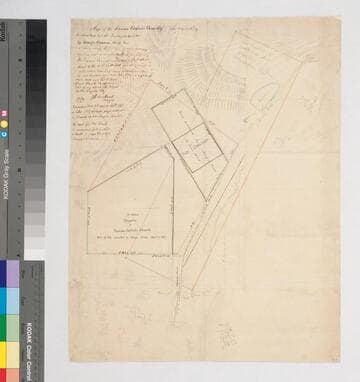 Map of the Roman Catholic Cemetery