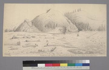 Red-Wood Lake, on Pacific Coast, between Trinidad and Klamath