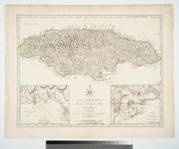 La Jamaique Dresée sur les deniers Plans par Jefferys. Traduite de l'Anglois