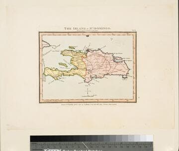 Island of St. Domingo. Engrav'd for Luffman's Select Plans